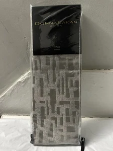 Donna Karan Home King Pillow Sham Silver. (4) - Picture 1 of 3
