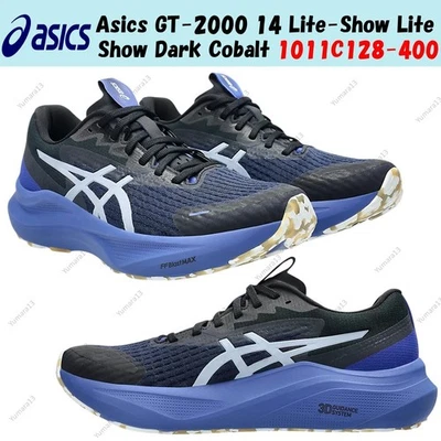 Asics GT-2000 14 Lite-Show Lite Show Dark Cobalt 1011C128-400 taglia uomo - Immagine 1 di 4