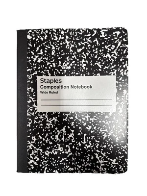 Staples - Composition Notebook 9.75-Inch x 7.5-Inch - 48 Pack - 100 Sheets - Image 1 of 4