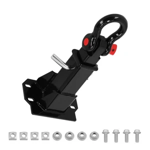 Trailer Hitch Receiver for Polaris Ranger XP Kinetic 23-UP / Crew XP 1000 19-UP - Picture 1 of 20