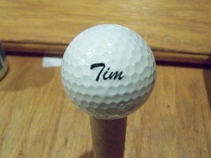 TIM LOGO GOLF BALL - Picture 1 of 2