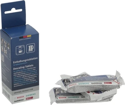 Bosch/Siemens 6x Descaling Tablets For Coffee Machine,Elect Oven,Kettle,00311864 - image 1 of 2