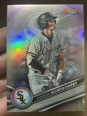 2022 Bowman's Best Top Prospects Refractor #TP-27 Colson Montgomery RC - Image 1 of 2