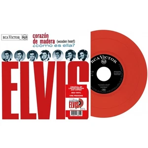 Elvis Presley - Corazón de Madera - Red Vinyl (Spain) (7'' Vinyl) - Picture 1 of 3