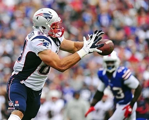 ROB GRONKOWSKI Patriots LICENSED un-signed LICENSED poster GRONK 8x10 photo Cover