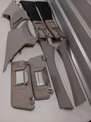 2002-2007 Mercedes-Benz W203 acabamento interno peças laterais com viseiras solares fabricante de equipamento original - Imagem 1 de 4