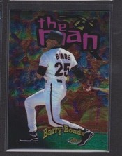 1998 TOPPS FINEST THE MAN INSERT #2 BARRY BONDS GIANTS MINT COND SP #/500