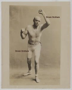 Foto Boxe HOF Tre Divisioni Campione del Mondo Boxer Bob Fitzsimmons 1880-1890 - Foto 1 di 2