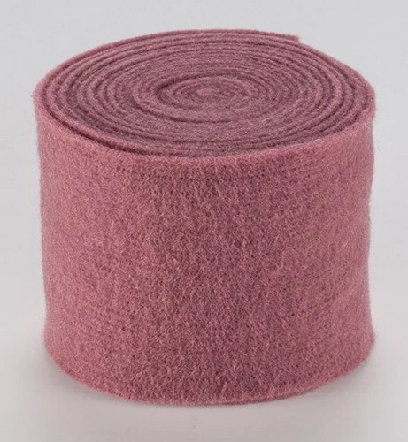 1m Topfband*Filzband*b=15cm*altrosa VI14*SchafWolle-Filz*Band*DIY-DekoBand rosa - Bild 1 von 1