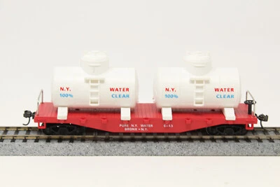 HO Model Power 40' Water Car Pure NY Water Bronx 100% Clear RTR - Image 1 of 4
