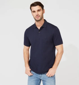 Nautica Men Classic Fit Short Sleeve Solid Deck Polo Navy Size XL - Picture 1 of 1