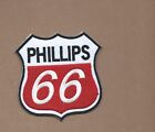 NEW 3 1/4 INCH PHILLIPS 66 SHIELD IRON ON PATCH FREE SHIPPING
