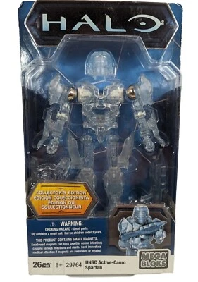 HALO Mega Bloks UNSC Active-Camo Spartan Edición Coleccionista 29764 - 26 piezas Foto 1 de 4
