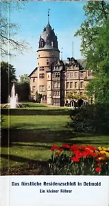 DAS FURSTLIUCHE RESIDENZSCHLOSS IN DETMOLD - Booklet 1979 - GERMAN - Picture 1 of 2
