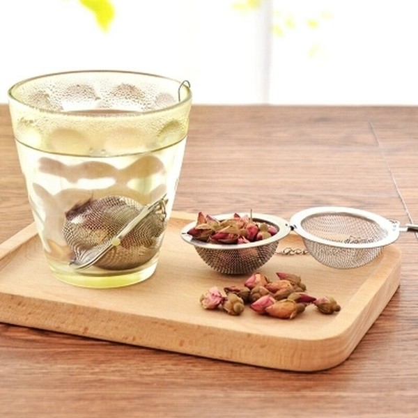 Stainless Steel Sphere Locking Tea Ball Strainer Mesh Infuser Tea FilterB~kh Photo Related