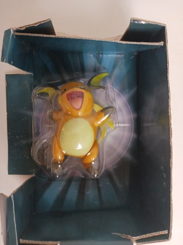 Pokemon Diamond And Pearl Battle Dome Exclusive Sealed Raichu Figure ONLY Cover