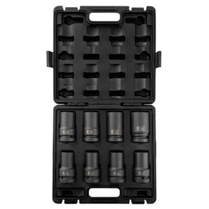 SUNEX TOOL 5681 8PC 1" SAE DP IMP SKT SET7/8x1-1/2 - Picture 1 of 1