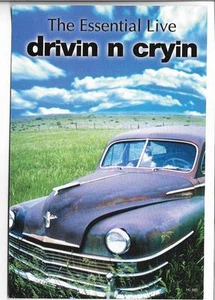 The Essential Live DRIVIN N CRYIN~music album postcard - Picture 1 of 2
