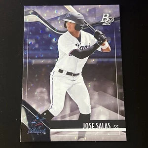 2021 Bowman Platinum Top Prospects Ice Foil #TOP98 Jose Salas - Picture 1 of 2