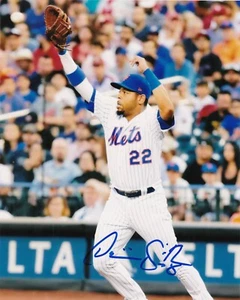 DOMINIC SMITH NEW YORK METS ACTION SIGNED 8x10 - Picture 1 of 1