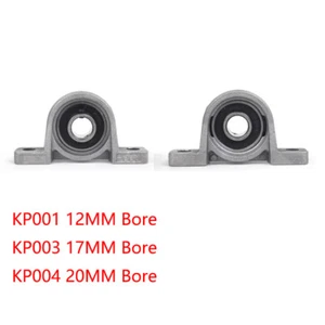 KP001 KP002 KP003 KP Series Pillow Block Mounted Housing Bearings 12mm-20mm Bore - Picture 1 of 5