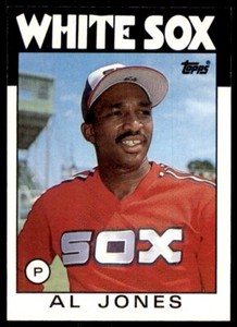 1986 Topps Al Jones Chicago White Sox #227