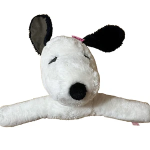 Snoopy BELLE Plush Butterfly Originals Stuffed Head Pink Bow 16.5" X8" VTG 1965 - Picture 1 of 12