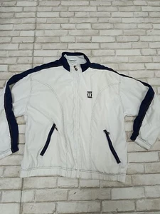 Essence DTB German tennis federation vintage white women's bomber jacket size M - Picture 1 of 20