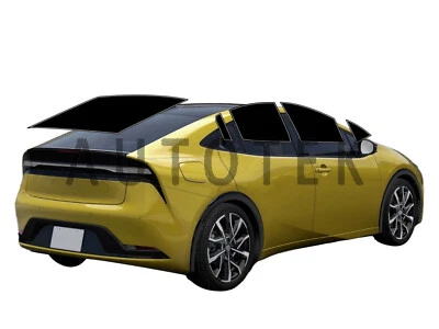 Película precortada para ventanas laterales cualquier tono % para Toyota Prius Prime 2023-2024 Foto 1 de 4