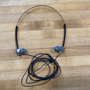 Sony MDR-W10 Turbo Dynamic Stereo Headphones Black Vintage Walkman