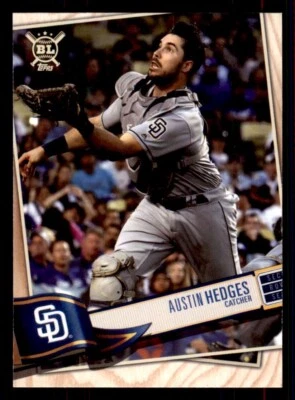 2019 Topps Big League #3 Austin Hedges San Diego Padres - Image 1 of 2