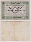 20 Milliarden Banknote Inflation Stadt Crimmitschau 25.10.1923 (131502)