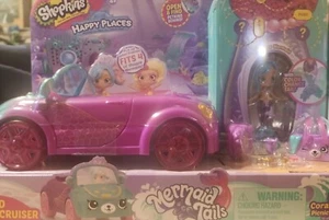 Shopkins Happy Places NEW in Box Mermaid Tails Mermaid Coral Cruiser 11 pc Set - Picture 1 of 5