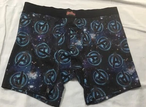 Marvel Mens Avengers Age of Ultron Galactic Print Underwear Boxer Briefs XXL - Picture 1 of 4