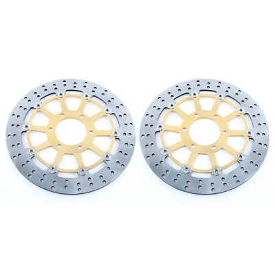 for TRIUMPH Front Brake Rotors Discs Speed Triple 955 99-01 SPRINT 955 RS 00-04 Foto 1 de 4