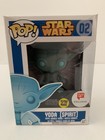 Star Wars Funko Pop #02 Yoda Spirit Glow In The Dark Figure Walgreens Exclusive