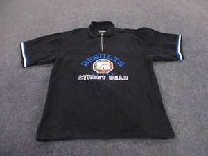 Results Jeans Jacket Adult L Denim Vintage Y2K Urban Streetwear Gear Grunge Mens - Picture 1 of 9