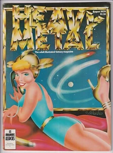 AUG 1979 HEAVY METAL MAGAZINE IN VF CONDITION - Picture 1 of 1