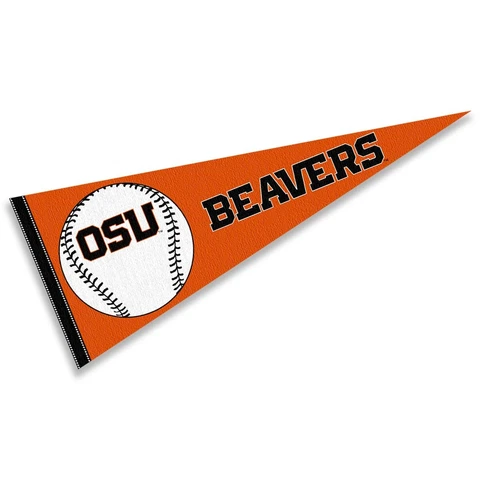 OSU Beavers 12 in X 30 in Baseball Pennant Cover