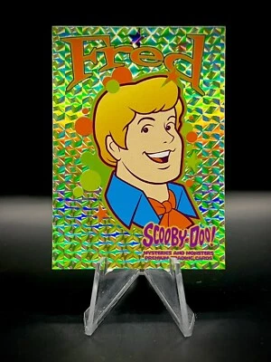 💚2003 Inkworks Scooby-Doo Mysteries and Monsters Sparkly Sparkle Fred #SP3 - Image 1 of 2