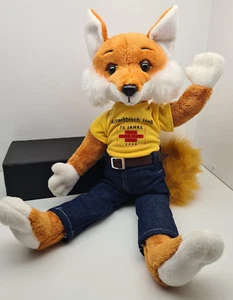 🐦🔥 Schwäbisch Hall Fuchs 2006 Werbefigur Retro Kuscheltier 45 cm Limitiert C - Bild 1 von 6