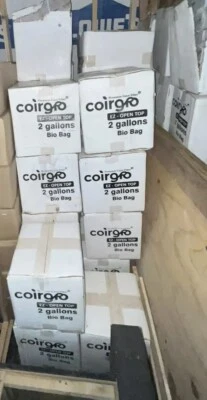 Paquete de 24 bolsas de cultivo de fibra de coco de fibra de coco 100 % orgánica para macetas Foto 1 de 4