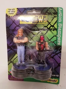 Vintage 1998 WCW / NWO Nash & Sting Action Stampers - Picture 1 of 2