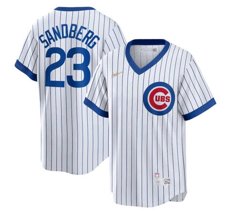 Men's Rynee Sandberrg #23 Chicagoo Cubs Stitched Jersey - Player Jersey Cover
