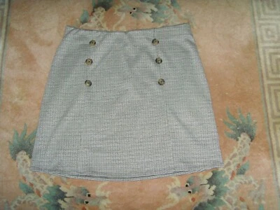(BARGAIN) LADIES GEORGE CHECKED SKIRT,SIZE 14/16? - Image 1 of 3