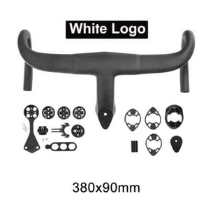 Carbon Aero Integrated Road Handlebar 380/400/420/440mm with Free Mount Parts - Picture 1 of 47