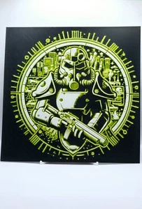Fallout Power Armor Poster - Power Armor Wall Art - Homemade 3d Gamer Gift - Picture 1 of 6