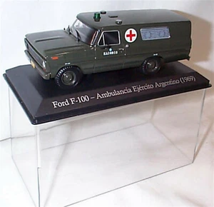 Ford F-100 Ambulancia Argentino 1969 Collectors Model New in Clear Case - Picture 1 of 2