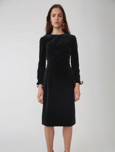 ACNE STUDIOS Abito in velluto acne studio