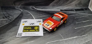 AURORA AFX Repro Paper Sticker Datsun 240Z #17 - Picture 1 of 8